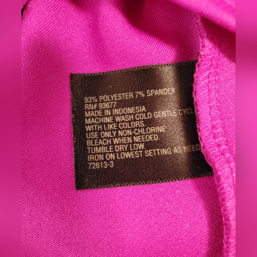 Worthington Peplum Sleeveless Top size L - Picture 6 of 6